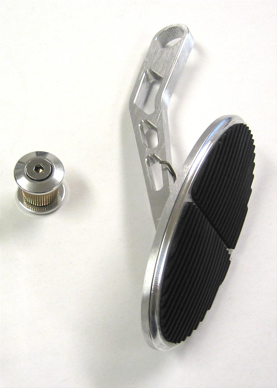 Lokar Billet Oval Throttle Pedal Assembly For Drive-By-Wire W/Insert DBW-6105