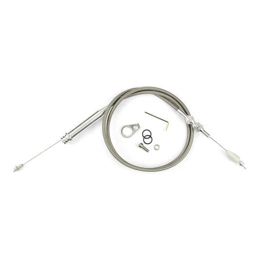 Lokar Hi-Tech Kickdown Cable kit GM 4L60 Tuned Port Stainless Housing KD-24L60TP