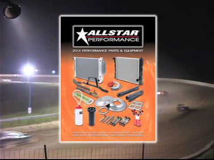 Allstar Performance Braided Stainless Brake Line 18in #3 Line -4 AN Str/-4 AN 90 Deg 46312-18