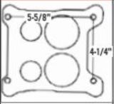 Trans-Dapt Throttle Body Adapter SB Chevy/GMC/Holley TBI To Quadrajet Center 2211