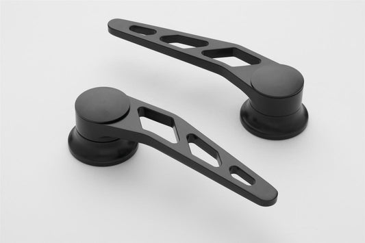 Lokar Midnight Series Billet Interior Door Handles GM Pre 1949 Black XIDH-2006