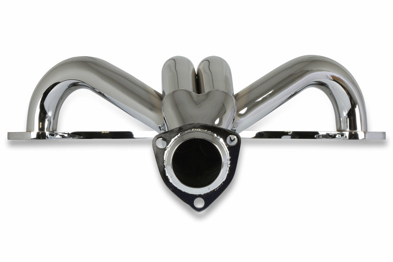 Flowtech Chrome Block Hugger Header SB Chevy D-Port 11705-2FLT