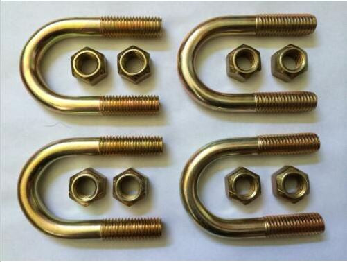 Lower Control Arm U-Bolt Mounting Kit 1967-1972 Chevy GMC Trucks Set 4