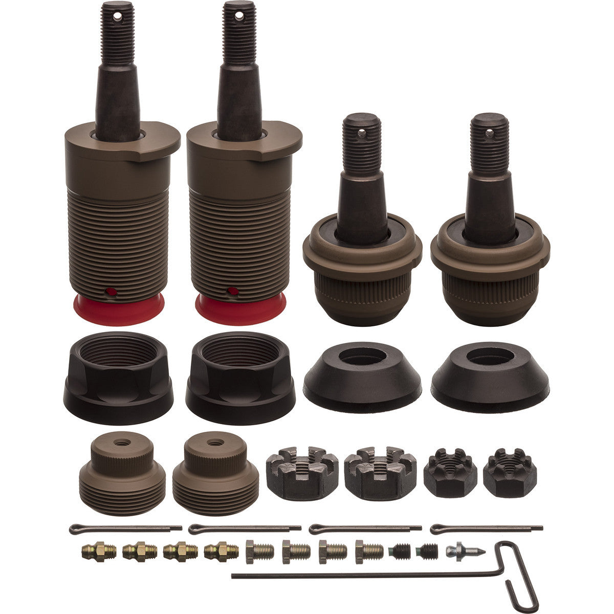 Rare Parts LTD Edition Cerakoted Dual Load Carrying Ball Joint Kit 2007-2018 Jeep JK Wrangler 1999-2004 Grand Cherokee WJ 13913
