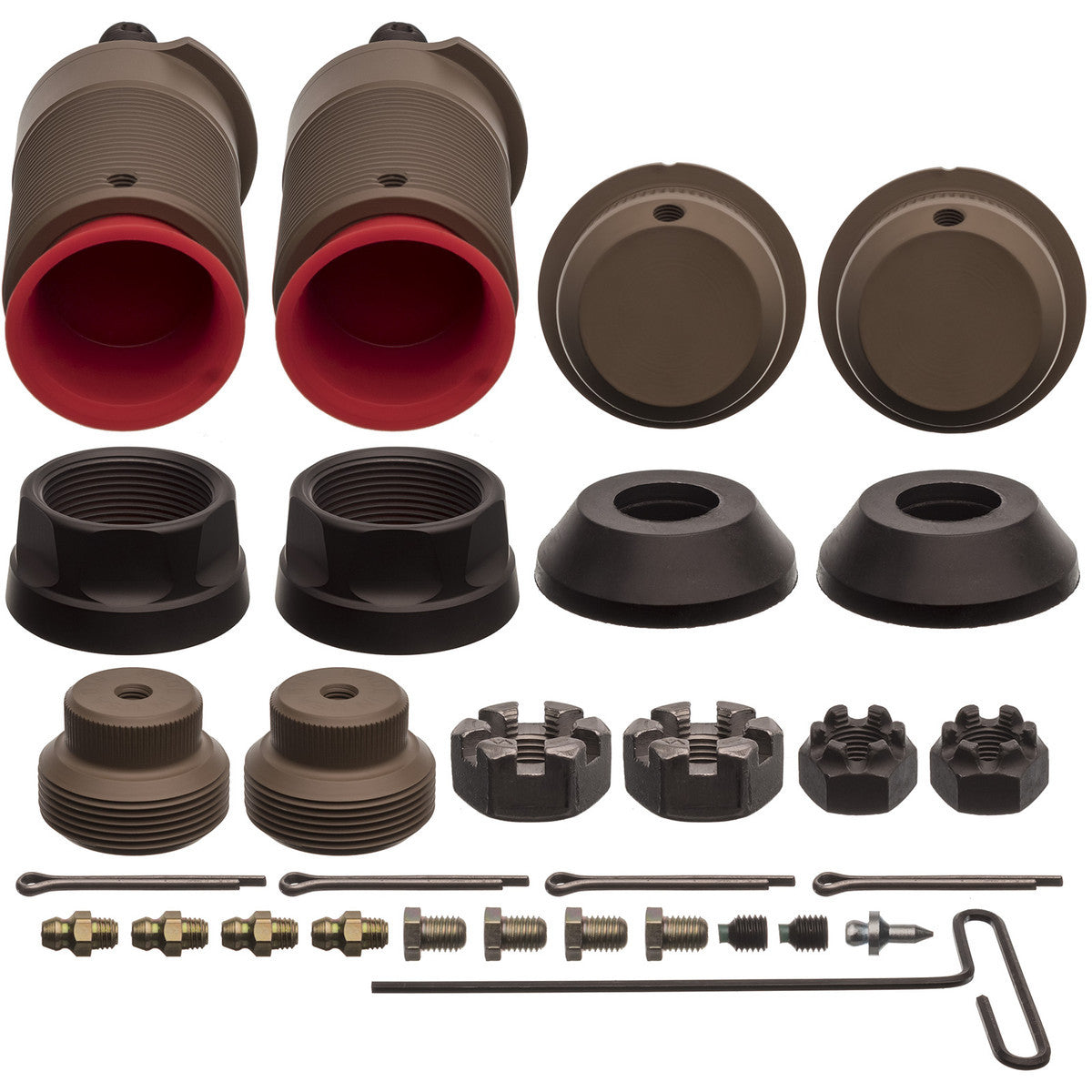 Rare Parts LTD Edition Cerakoted Dual Load Carrying Ball Joint Kit 2007-2018 Jeep JK Wrangler 1999-2004 Grand Cherokee WJ 13913