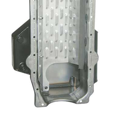 Moroso Steel Circle Track Kicked Out Deep Sump 7 Qt Oil Pan GM Metric Chassis 21318