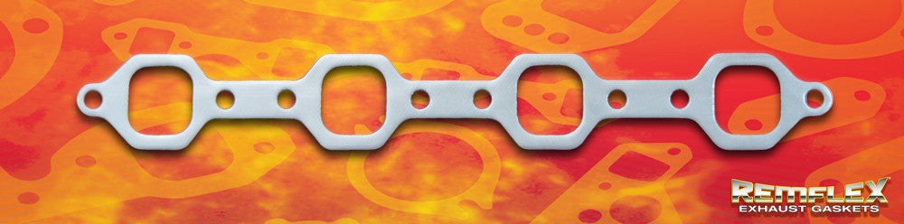 Remflex Exhaust Gaskets Ford SB With AFR Heads 2" Bolt Spacing 3084