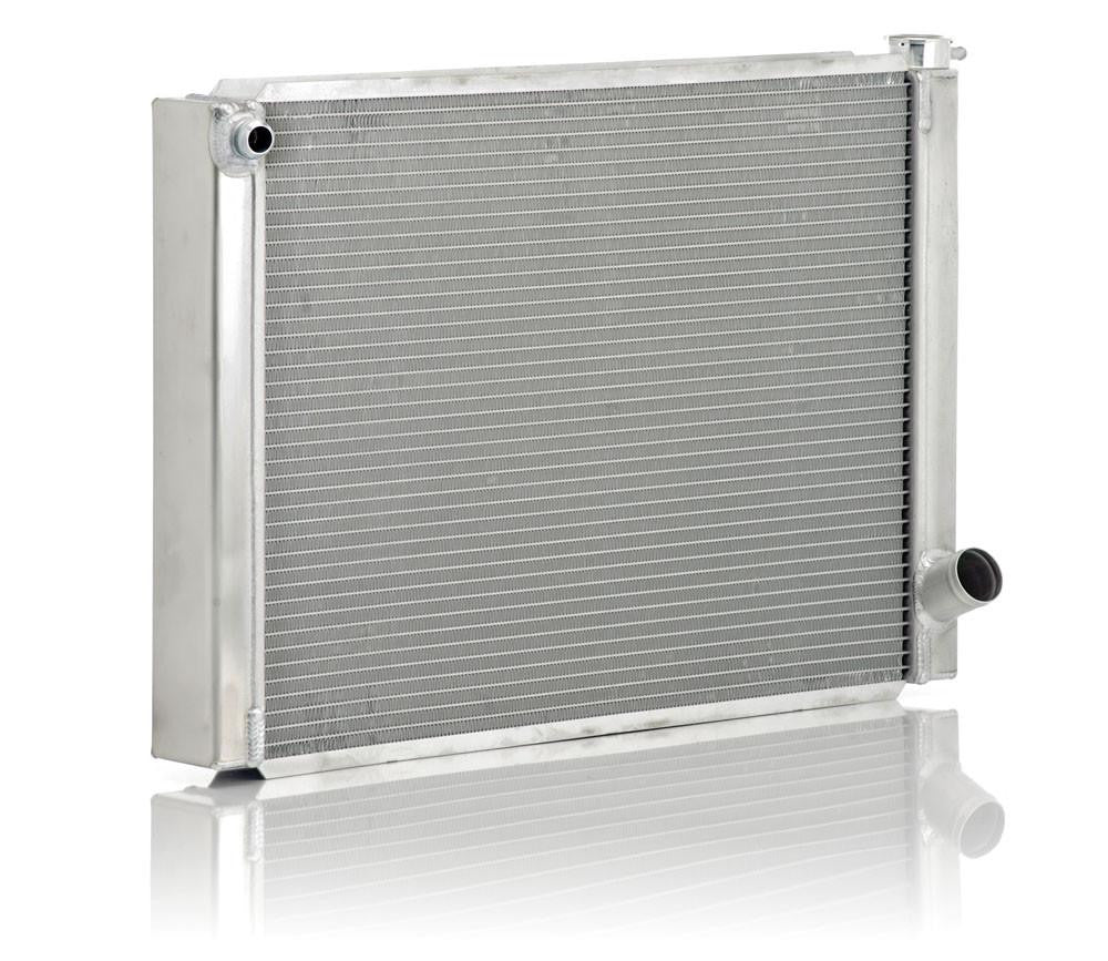BE Cool Aluminum Circle Track GM Single Pass Radiator 31 X 19 2 Row 35038