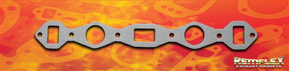 Remflex Exhaust Gaskets 1953-1957 Austin Healey 2.7L 4 Cyl 40-002