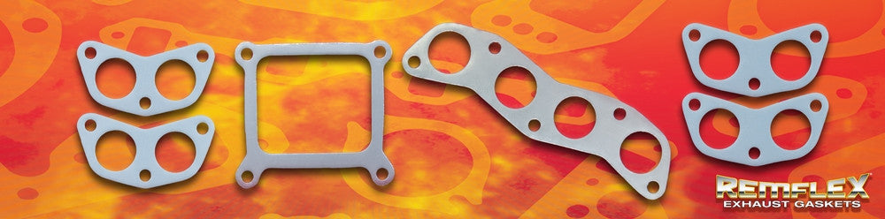 Remflex Exhaust Gaskets 1934-1950 Dodge Chrysler Plymouth 323 Straight 8 6043