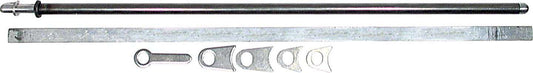 Allstar Performance Window Net Kit Spring Loaded Round Bar 10219