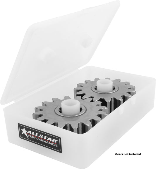 Allstar Performance Quick Change Gear Tote Plastic White 10Pk 14350-10