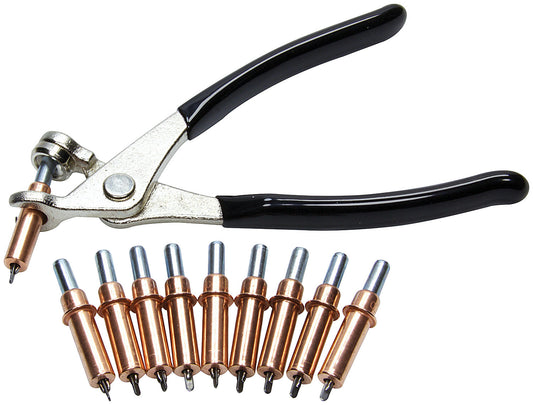 Allstar Performance Cleco Plier and Pin Kit with 1/8in Pins 18221