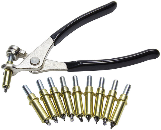 Allstar Performance Cleco Plier and Pin Kit with 3/16" Pins 18225