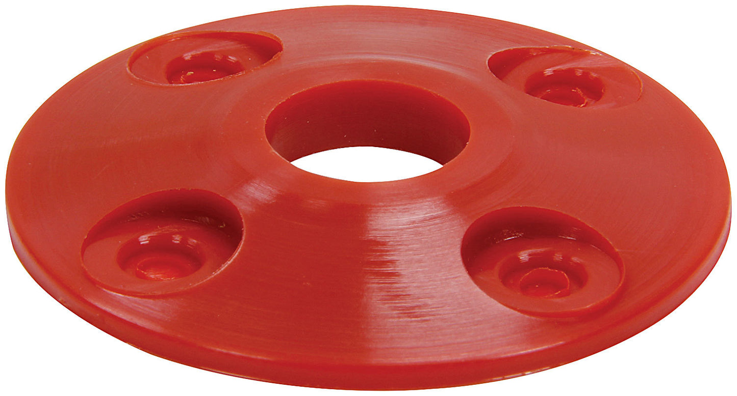 Allstar Performance Plastic 2" Scuff Plates Red 4pk 18432