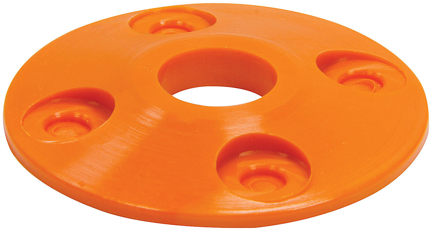 Allstar Performance Plastic 2" Scuff Plates Orange 4pk 18434