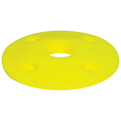 Allstar Performance Plastic 2" Scuff Plates Neon Yellow 4pk 18438