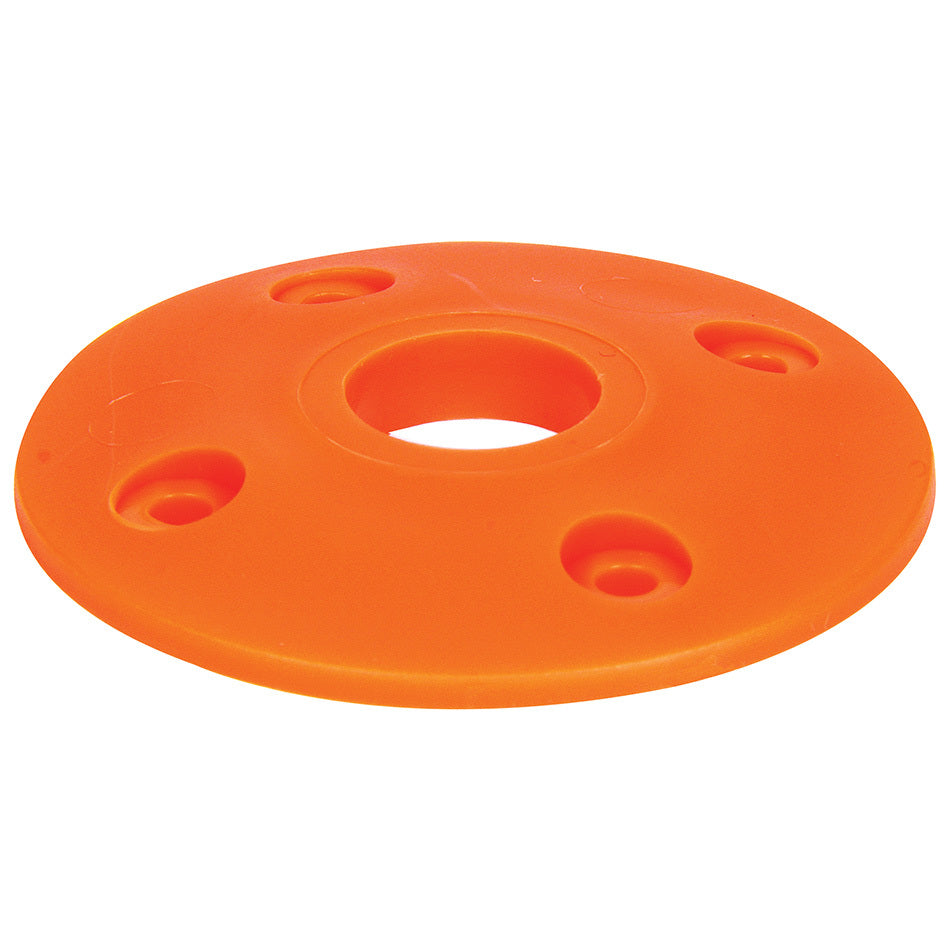 Allstar Performance Plastic 2" Scuff Plates Neon Orange 4pk 18439