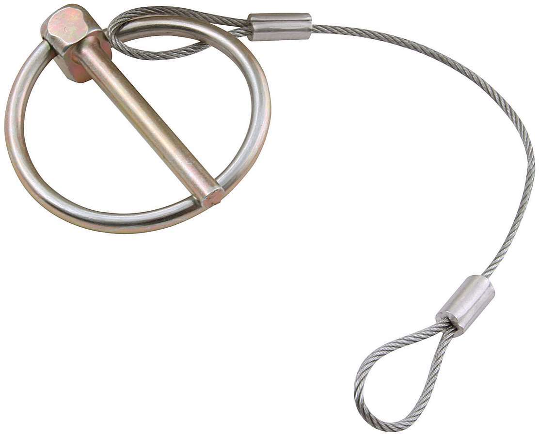 Allstar Performance Flip-Over Clip 3/16" w/ 6" Lanyard 18460
