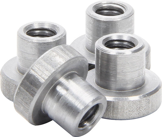 Allstar Performance Weld On Nuts 1/4-20 Thread Short 4pk 18546