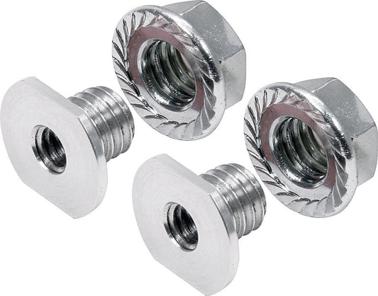 Allstar Performance Aluminum Threaded Nut Insert 1/4"-20 Thread 18548