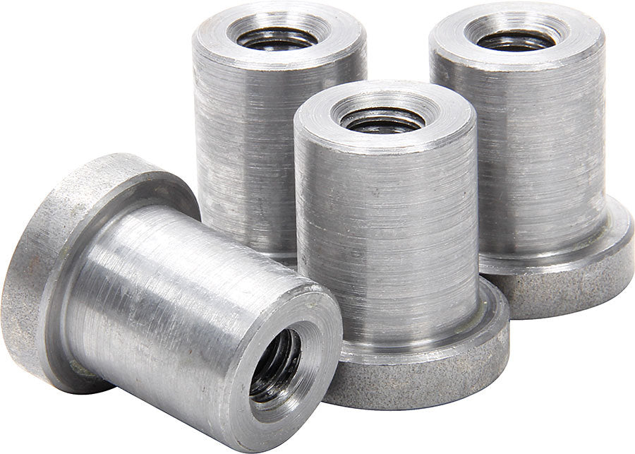 Allstar Performance Weld On Nuts 3/8-16" Thread Long 4pk 18550