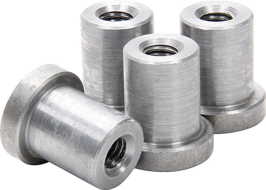 Allstar Performance Weld On Nuts 3/8-16" Thread Long 4pk 18550