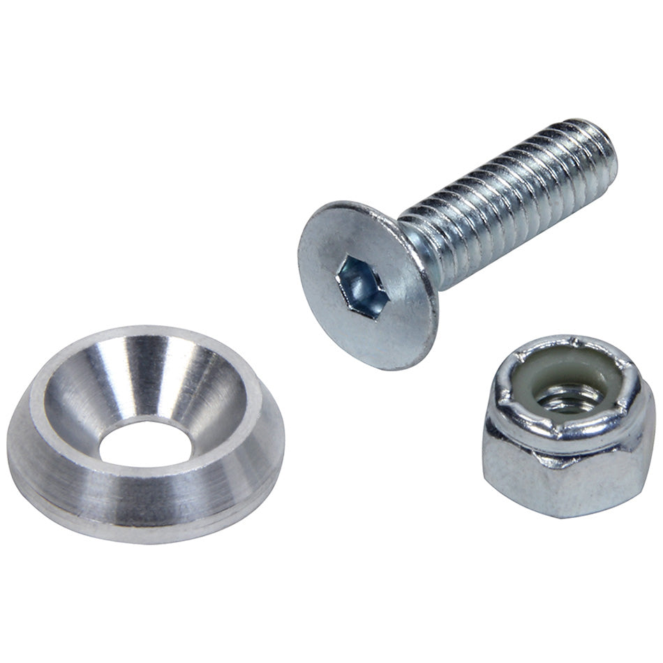 FCRC Countersunk Bolt Kit 3/4" OD 1/4"-20 X 1  Clear 50PK 18628-50