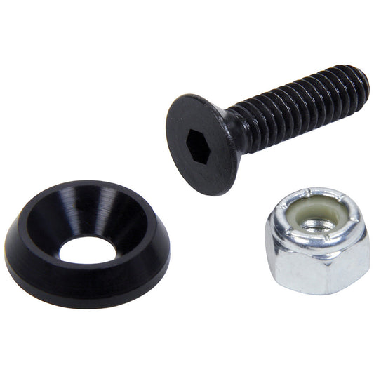 Allstar Performance Countersunk Bolt Kit 3/4" OD 1/4"-20 X 1  Black 50PK 18629-50