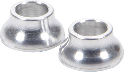 Allstar Performance Heim Joint/Rod End Tapered Spacer Aluminum 1/4" ID 1/4" Long PR 18700