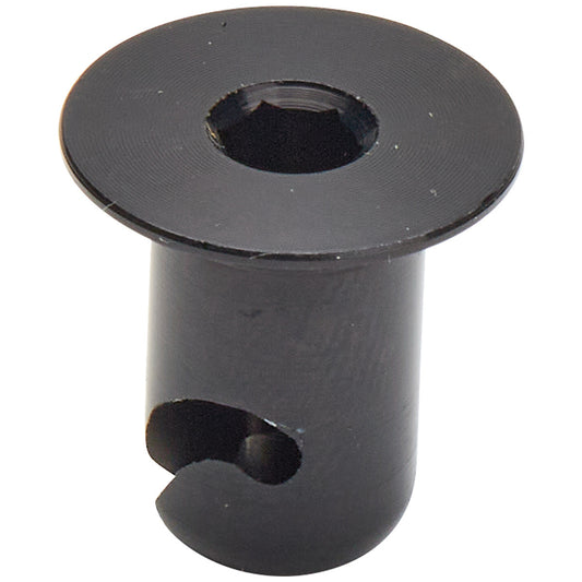 PanelFast Black Flush Allen Dzus Fasteners 7/16 .500" 50pk Aluminum PANBFABK6500-50