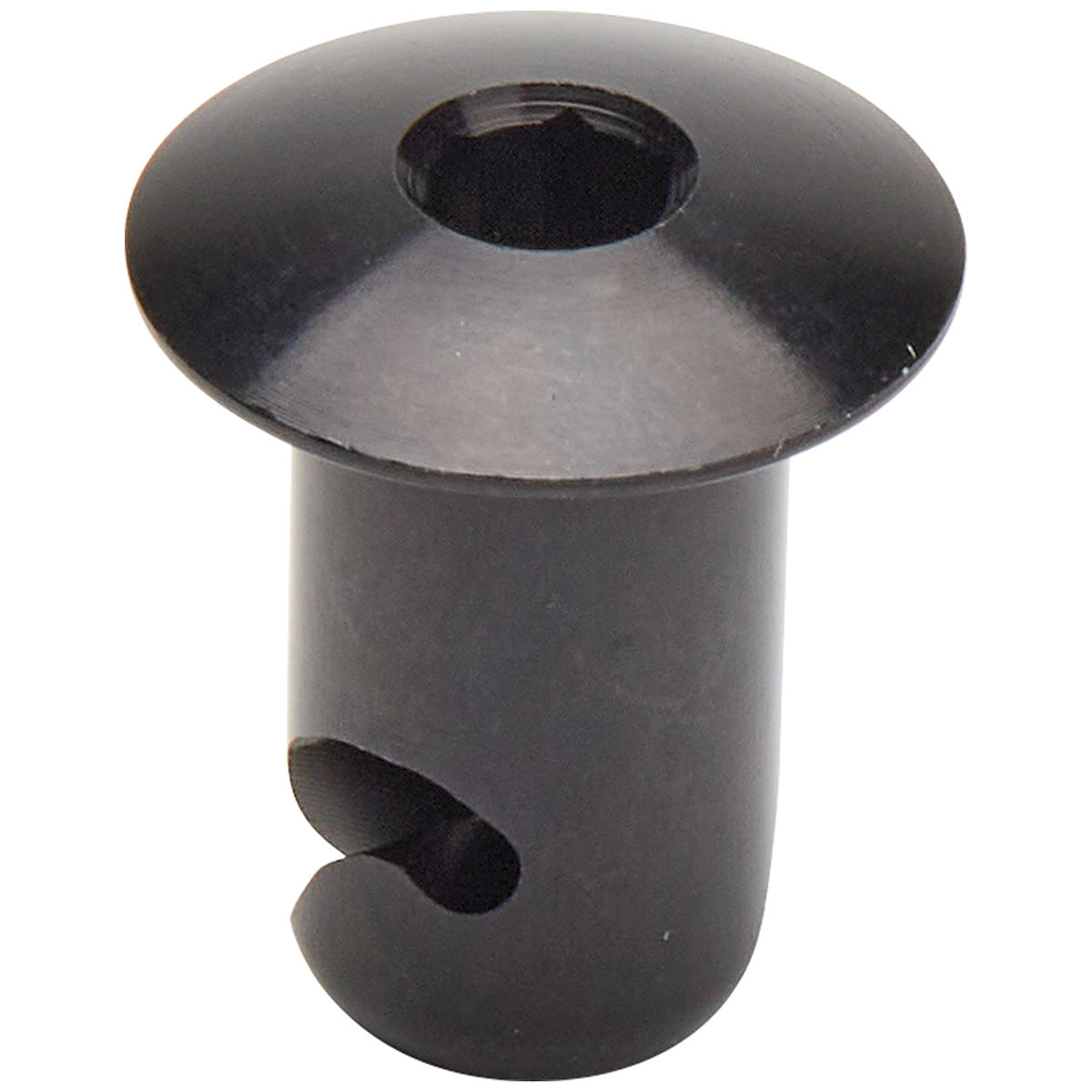 Allstar Performance Oval Head Allen Black Aluminum 1/4 Turn Dzus Fastener 7/16" .500" Long 10Pk 19176 ALL19176
