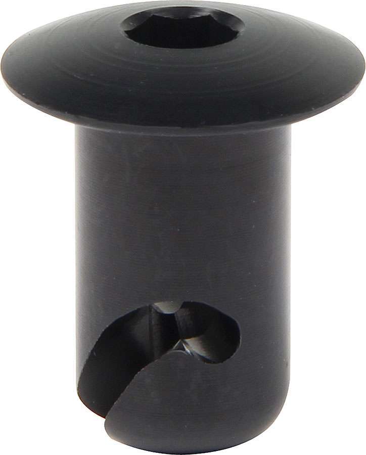 Allstar Performance Oval Head Allen Black Aluminum 1/4 Turn Dzus Fastener 7/16" .500" Long 50Pk 19177 ALL19177