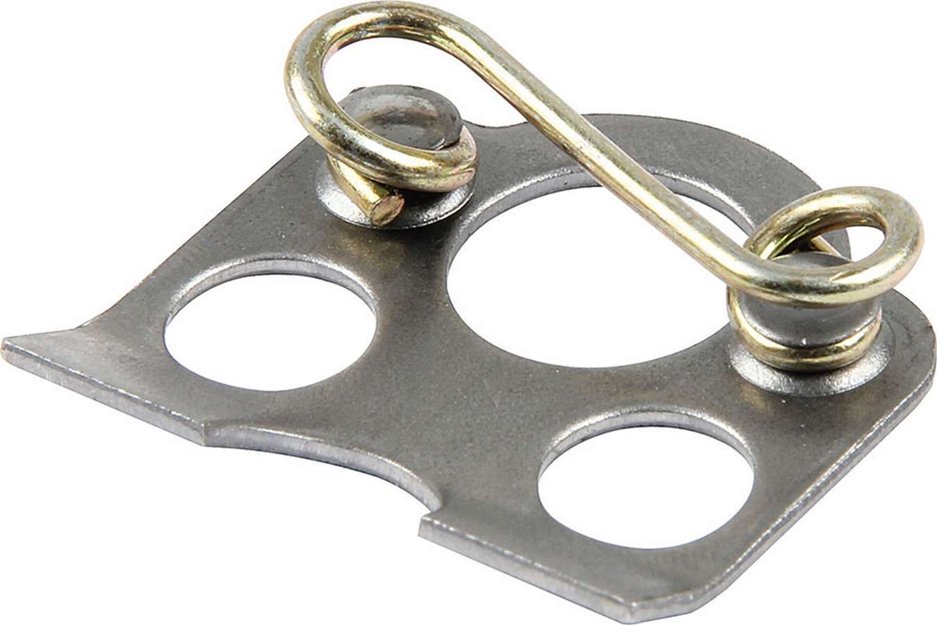 Allstar Performance 1" Weld On Lightweight 1/4 Turn Dzus Fastener Mounting Plate W/Spring 10PK 19365 ALL19365