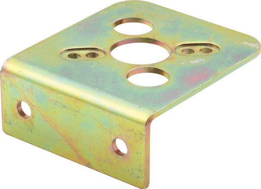 Allstar Performance 1" & 1 3/8"  Rivet On 1/4 Turn Dzus Fastener Mounting Plate LH 10PK 19390 ALL19390