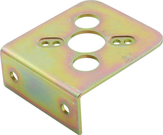 Allstar Performance 1" & 1 3/8"  Rivet On 1/4 Turn Dzus Fastener Mounting Plate LH 50PK 19392 ALL19392