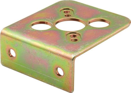 Allstar Performance 1" & 1 3/8"  Rivet On 1/4 Turn Dzus Fastener Mounting Plate RH 10PK 19394 ALL19394