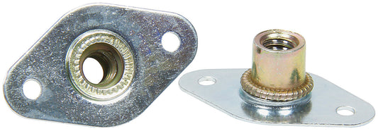 Allstar Performance Quick Turn Insert Plate 1/4-20 Thread 1" Spacing 50pk 19420-50