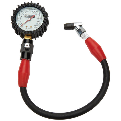 Allstar Performance Tire Pressure Gauge 0-15 PSI 2-1/4" Dial Glow-In-Dark 44056