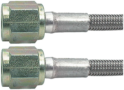 Allstar Performance Braided Stainless Brake Line 120in #3 Line -4 AN Str/-4 AN Str 46310-120