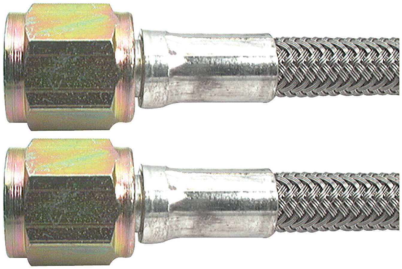 Allstar Performance Braided Stainless Brake Line 24in #4 Line -4 ANStr/-4 AN Str 46400-24