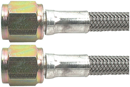 Allstar Performance Braided Stainless Brake Line 48in #4 Line -4 AN Str/-4 AN Str 46400-48