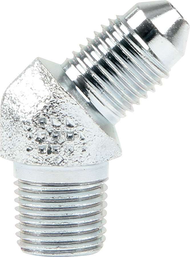 Allstar Performance Brake/Oil System Adapter Fitting -3AN To 1/8" NPT 45 Degree -3 AN 50010