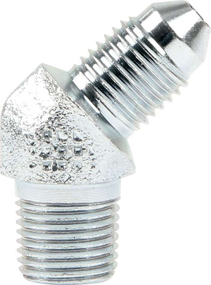 Allstar Performance Brake/Oil System Adapter Fitting -3AN To 1/8" NPT 45 Degree -3 AN 50010