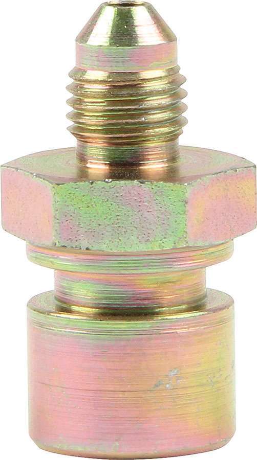 Allstar Performance Brake Line Adapter Fitting -3AN To 1/8"-27 NPT Clip-In 2PK 50102 ALL50102