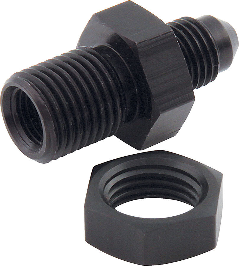 Allstar Performance Thru-Frame Bulkhead Fitting -3 to 3/16" Inverted Flare 50104