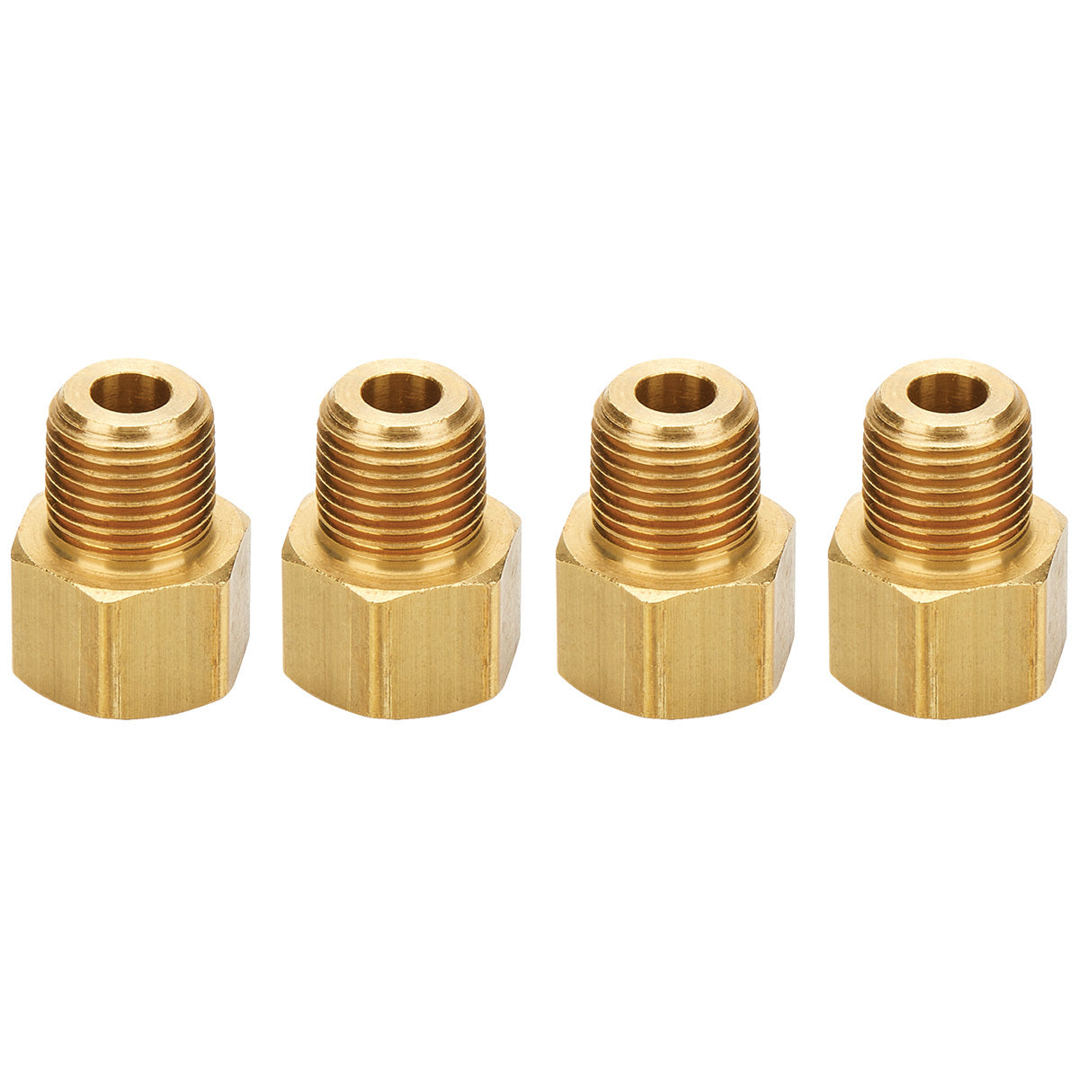 Allstar Performance Brake Adapter Fittings 1/8" NPT to 7/16-20 Inverted Flare 4pk 50121