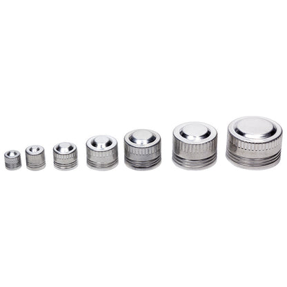 Allstar Performance Aluminum AN Fitting Cap Kit 35 Piece Kit -3AN to -16AN 50820 ALL50820