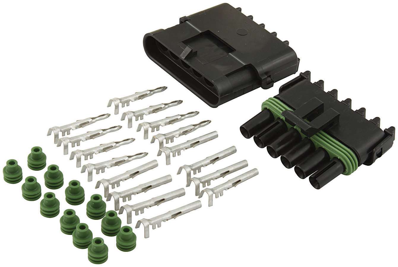 Weathertech Connectors 6-Wire Weather Pack Connector Kit – FCRC Machine
