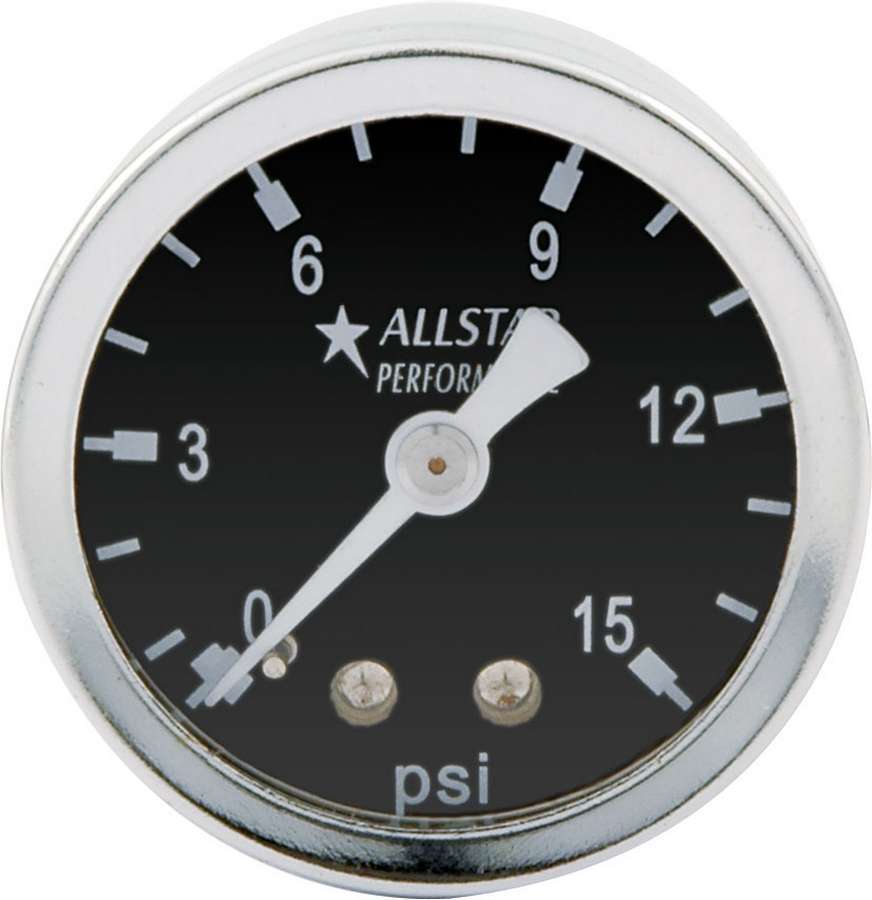 1.5in Gauge 0-15 PSI Dry Type